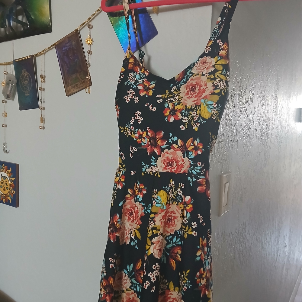 Torrid Floral Tie Swimdress